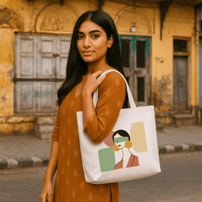 Tote Bag - Abstract Femme design - Kasang