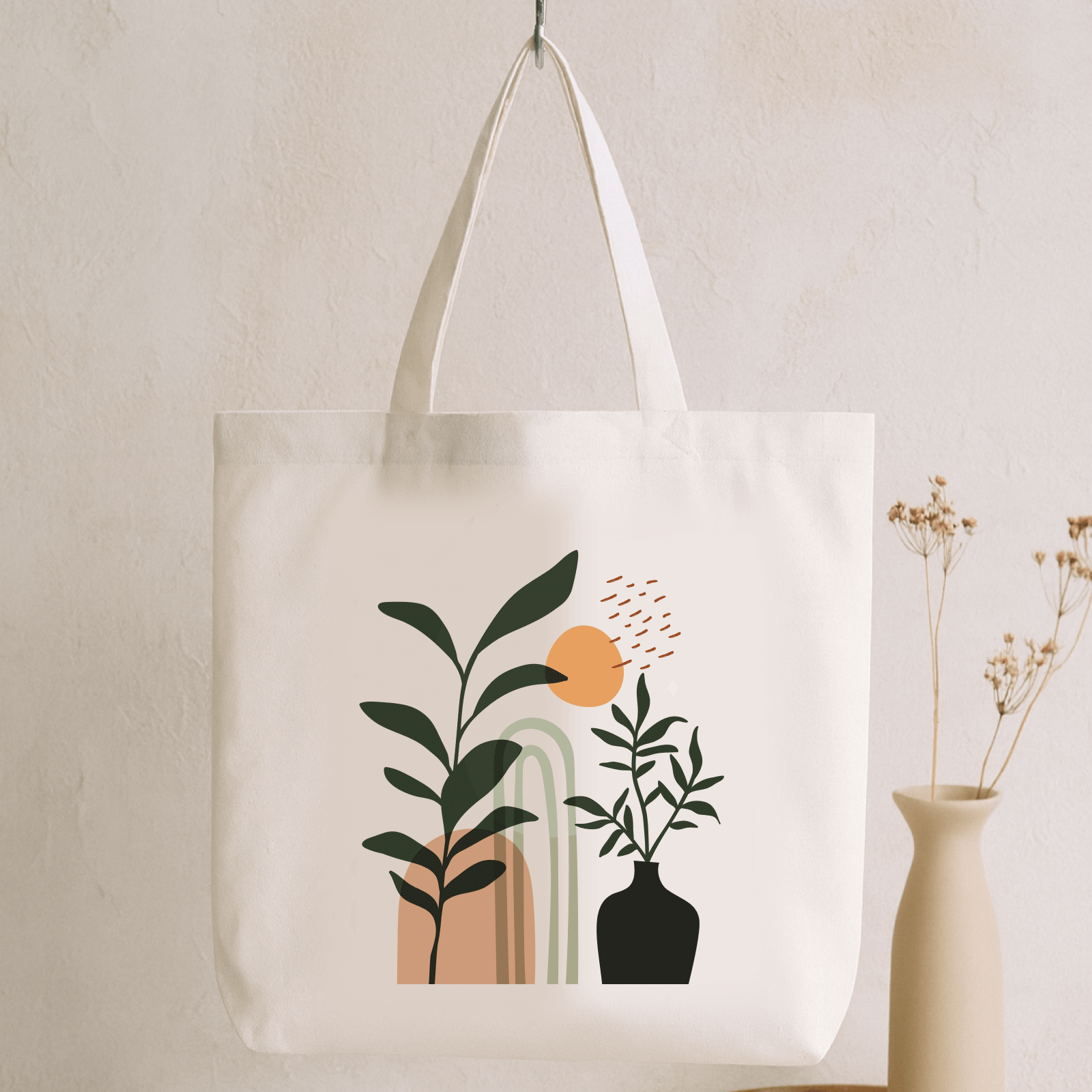 Tote Bag - Earthy oasis design - Kasang