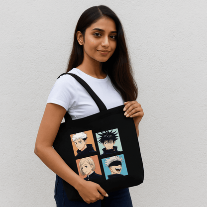 Tote Bag: Jujutsu Kaisen Anime Manga Satoru Gojo - Kasang