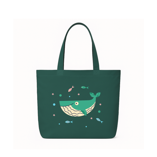 Tote Bag - Whale Wonderland - Kasang